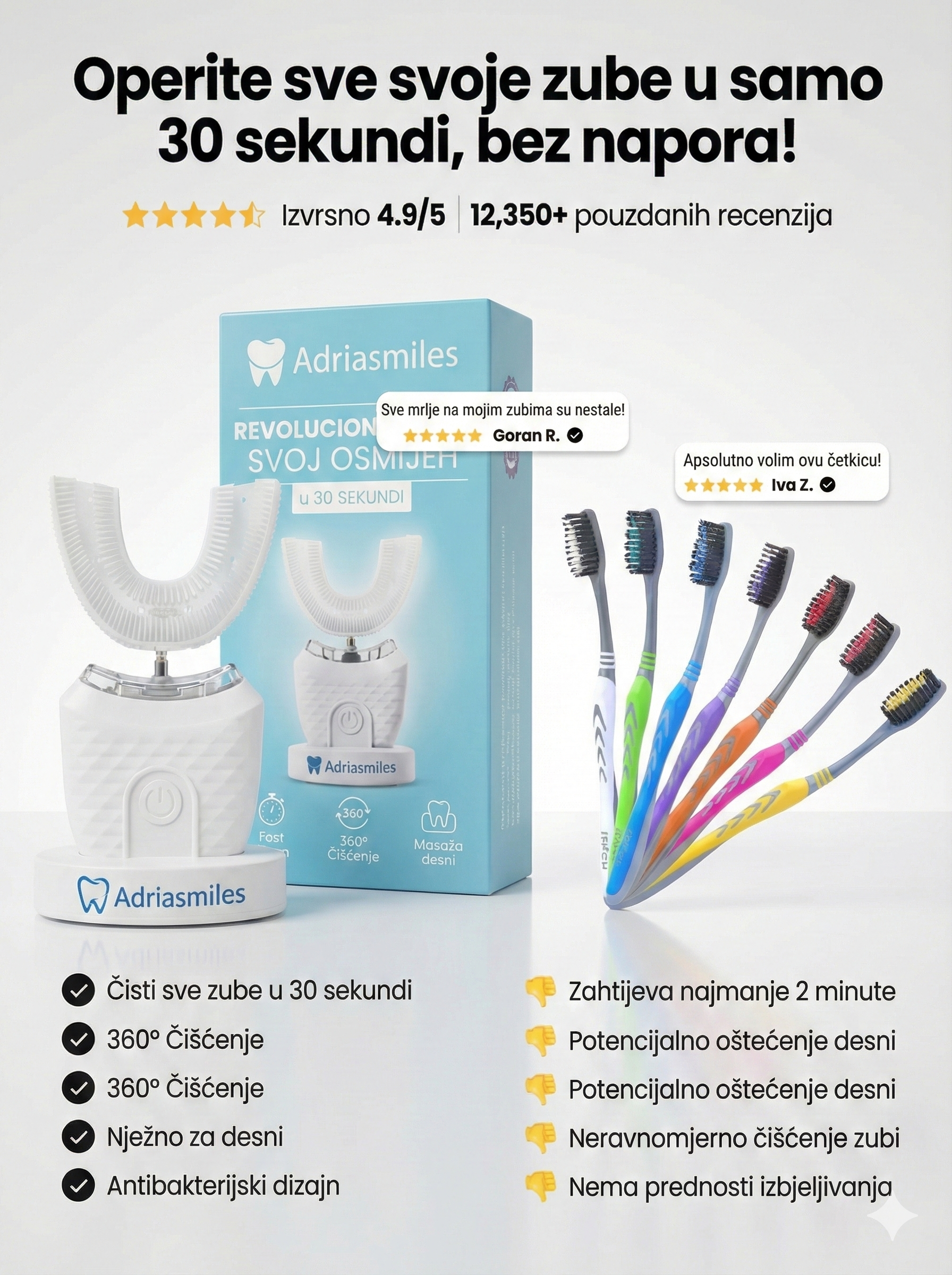 Adriasmiles automatska četkica